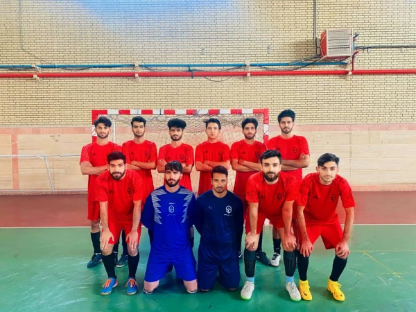 برگزاری مسابقه فوتسال بین تیم حوزه و تیم منتخب دانشگاه 3