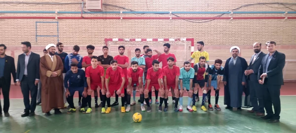 برگزاری مسابقه فوتسال بین تیم حوزه و تیم منتخب دانشگاه
 2