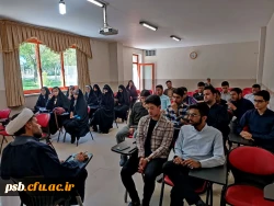 دیدار سرپرست مدیریت امور پردیس های دانشگاه فرهنگیان خراسان جنوبی با دانشجویان شرکت کننده در جشنواره قرآن و عترت  2