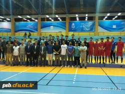 کسب مقام تیم دانشگاه فرهنگیان در مسابقات استانی فوتسال دانشگاه های خراسان جنوبی 2