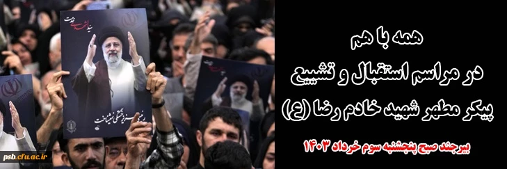 همه با هم در مراسم استقبال و تشییع پیکر مطهر شهید خادم  رضا (ع) 2